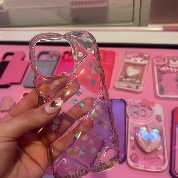 iPhone 13 Pro iPhone case lot- pop sockets, wallet cases, Hello kitty, pink - Picture 11 of 13